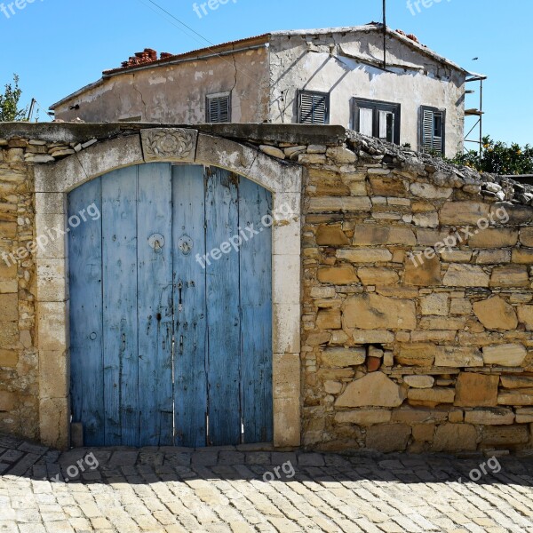 Gate Door Entrance House Architecture