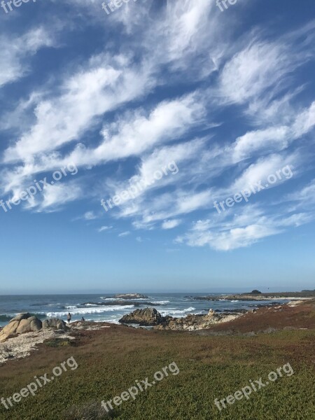 Carmel Usa California 17miledrive Beach