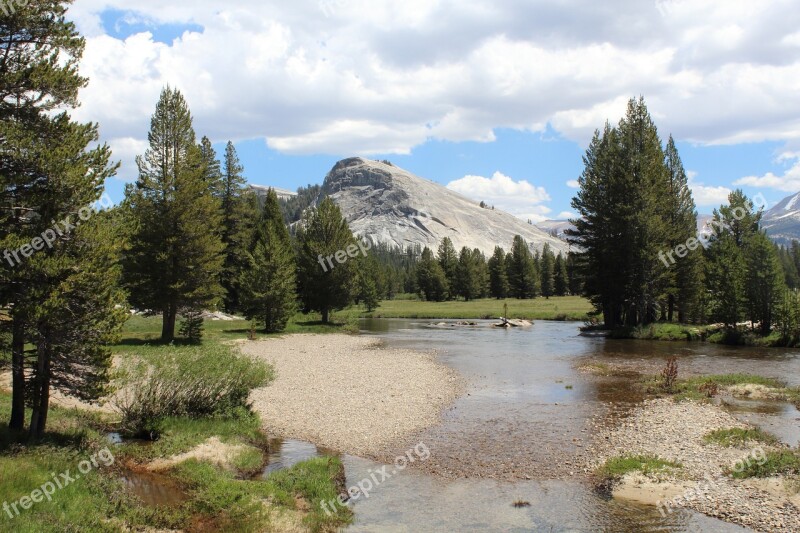 Yosemite River Nature Free Photos