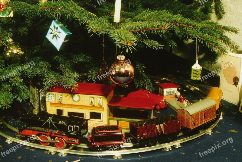 Christmas Toys Railway Tin Toys A Clockwork Railway