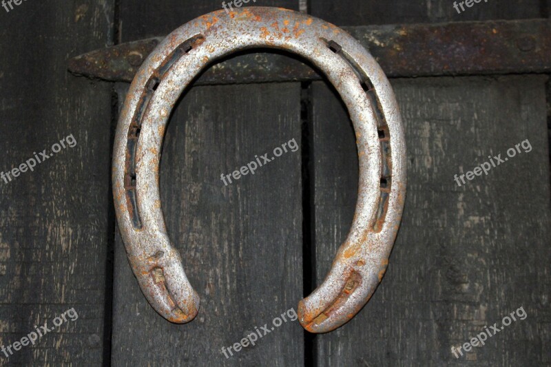 Horseshoe Talisman Symbol Fortunately The Horse