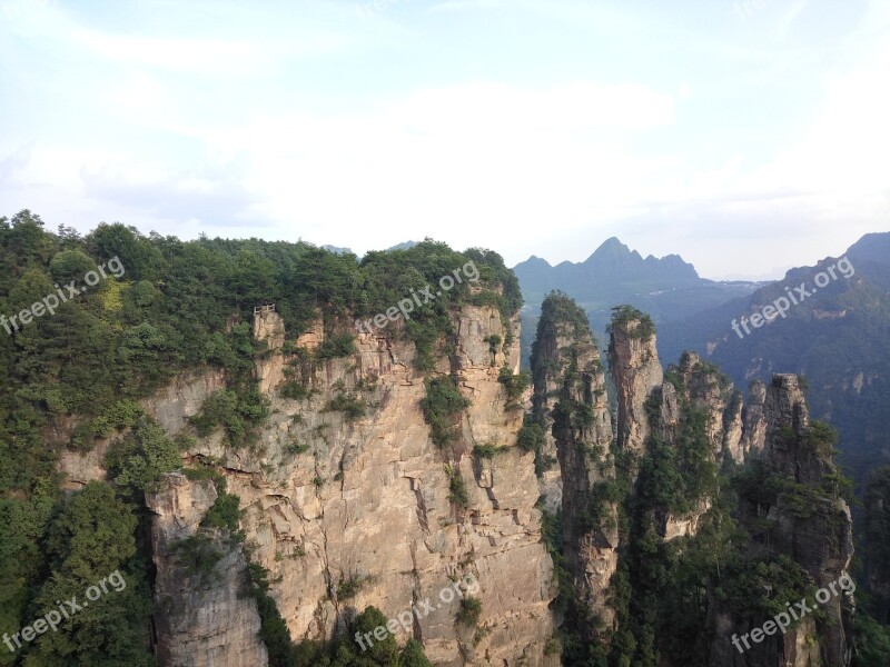 Zhangjiajie Mountains Stalagmite Free Photos