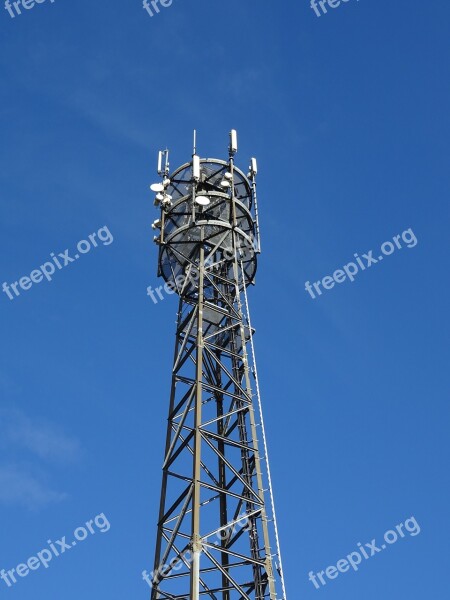 Radio Tower Antenna Transmission Tower Radio Communication