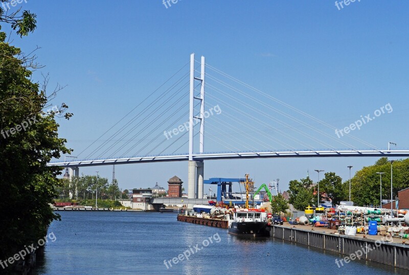 Rügen Bridge High Bridge Brick Bridge Drawbridge Federal Street