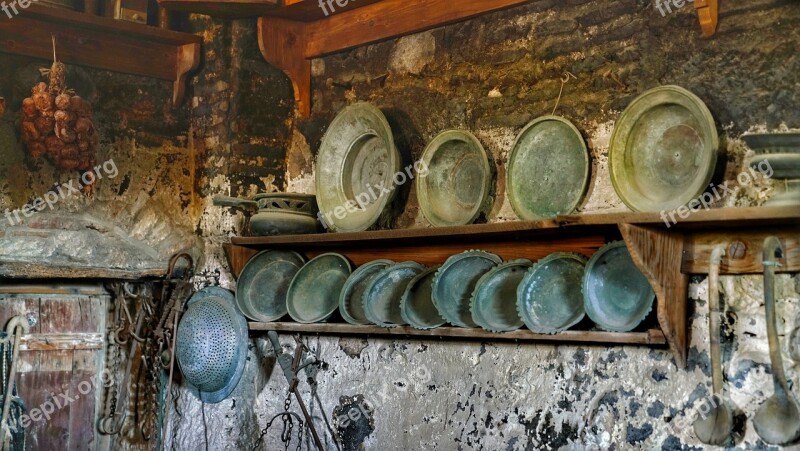 Monastery Kitchen Orthodox Greek Meteora