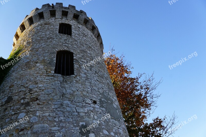 Autumn Hike Tuttlingen Honing Mountain Honing Castle