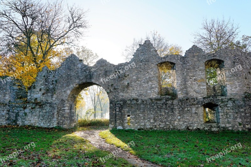 Autumn Hike Tuttlingen Honing Mountain Honing Castle