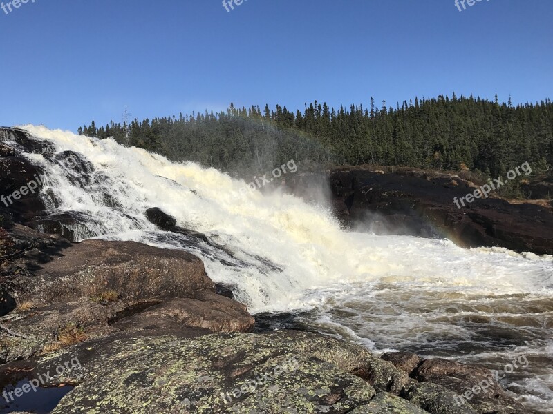 River Falls Waterfall Waterfalls Current