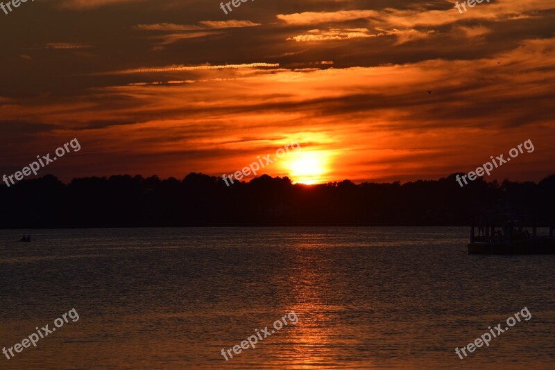 Beach Sunset Ocean Sunset Beach Sea