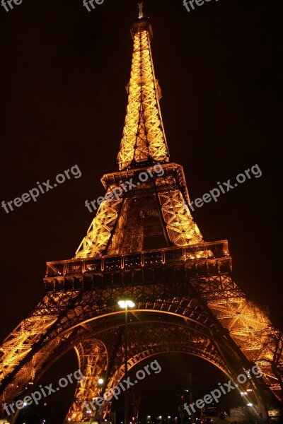 Paris French Torre Architecture History