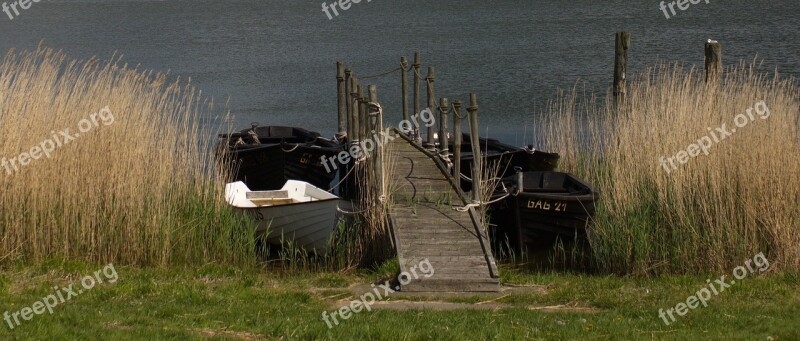 Germany Rügen Island Gager Boats At The Port Free Photos