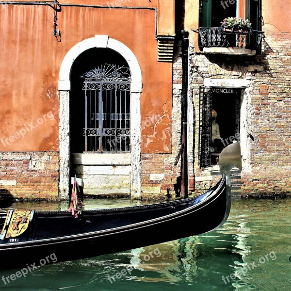 Venice Channel Water Gondola Port