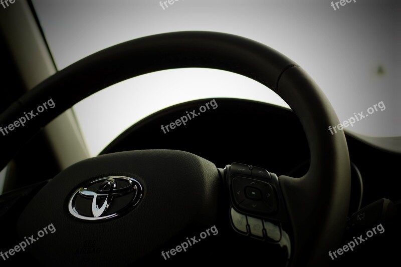 Toyota C-hr Hybrid Car Interior Free Photos