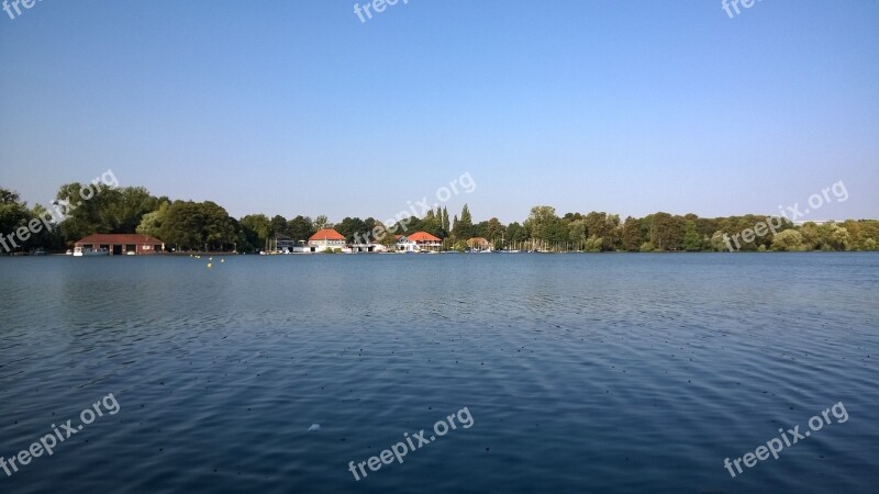 Hanover Lake Maschsee Rowing Club Water Free Photos