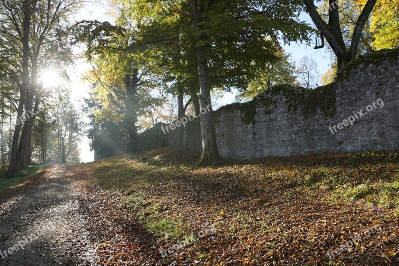 Autumn Hike Tuttlingen Honing Mountain Honing Castle