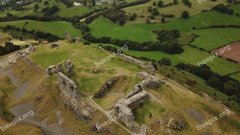 Castle Dinas Bran Uk Tourism Historic Castell