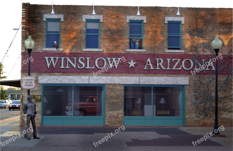 Winslow Arizona Arizona Winslow Flagstaff America