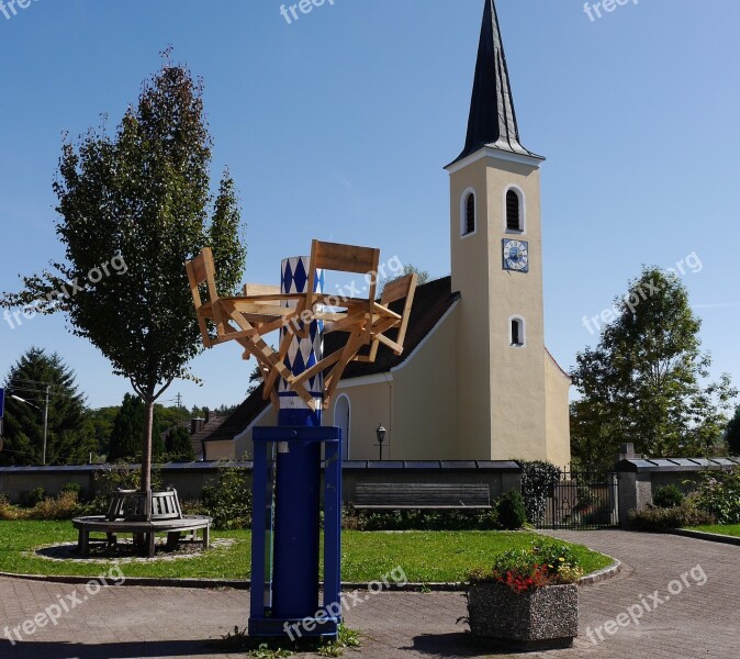 Maypole May Day Celebrations Church Tradition Customs