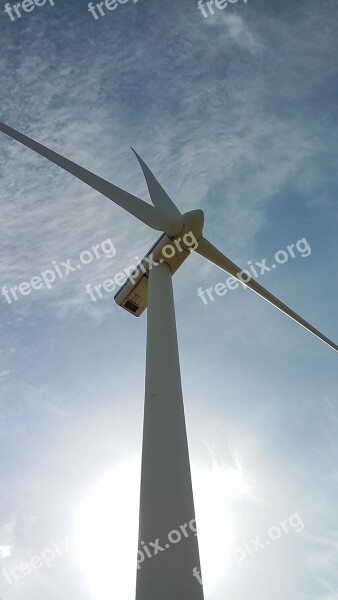 Windmill Pinwheel Ranch Wind Power Free Photos