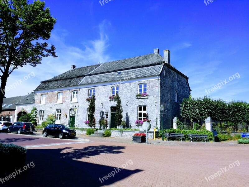 House Old Ste Building Stone House