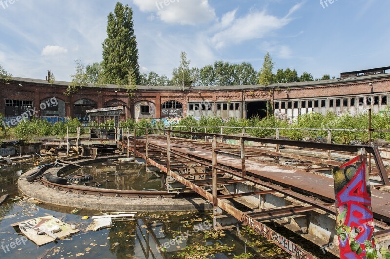 Lapsed Forget Locomotive Shed Hub Lost Place