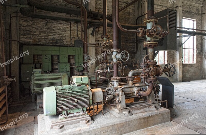 Usedom Peenemunde Power Plant Lapsed Industrial Plant