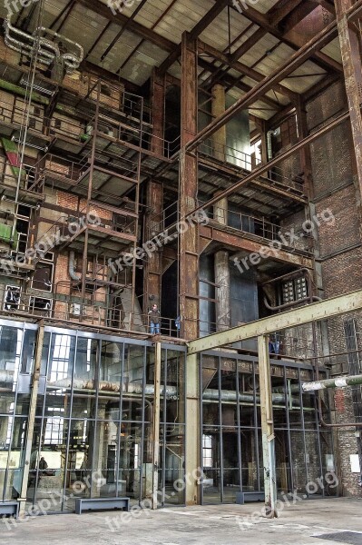 Lost Place Industrial Plant Abandoned Ailing Architecture