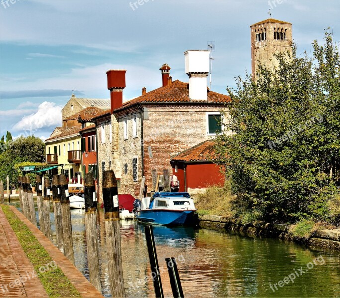 Venice Italy Torcello Architecture Buildings