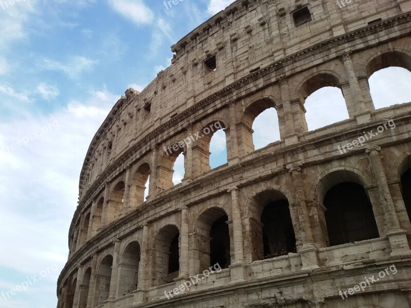 Colosseum Amphitheatre The Flavian Amphitheatre Rome Lazio