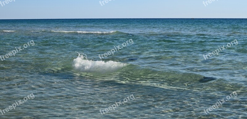 Waves Water Ocean Sea Nature