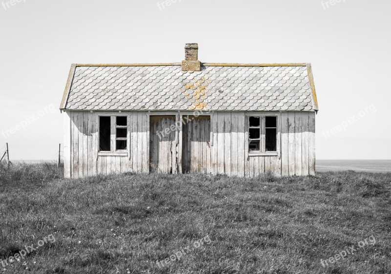 Ancient Architecture Barn Brick Coastline