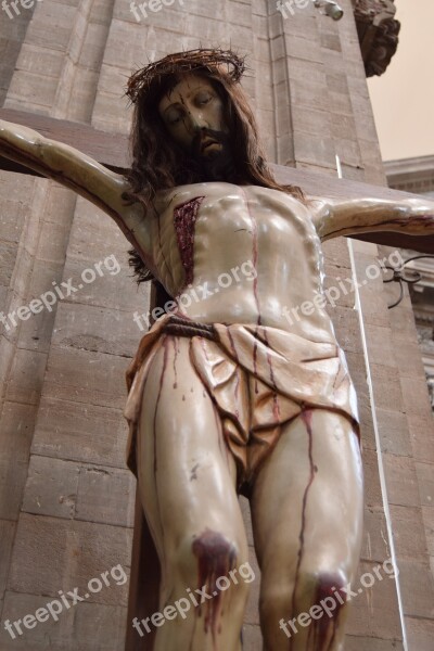 Jesus Statue Virgin Church Faith