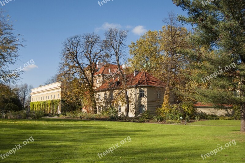 łańcut The Town Of łańcut Autumn Castle Park