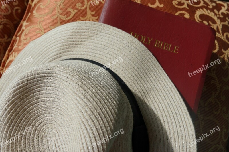 Bible Sunday Hat Christian Religion