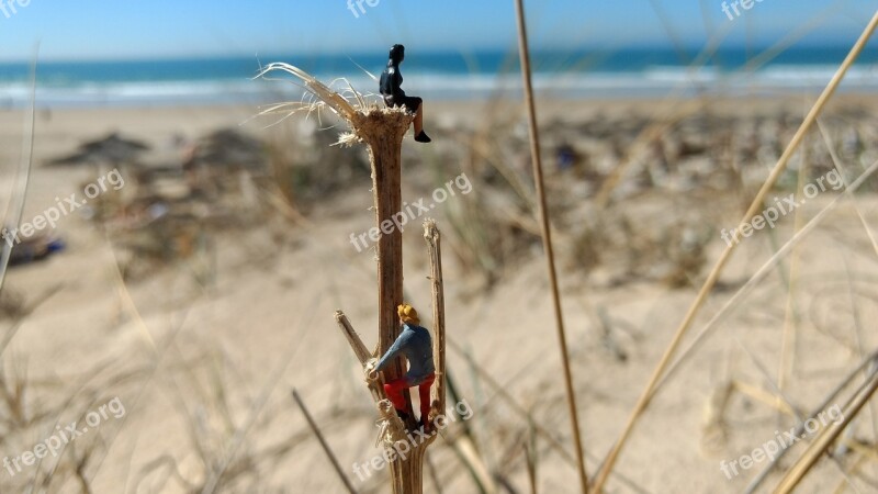 Miniature Figures Personal Miniature World Climb View