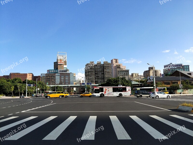 Taipei Zhonghua Road North Gate Taiwan City