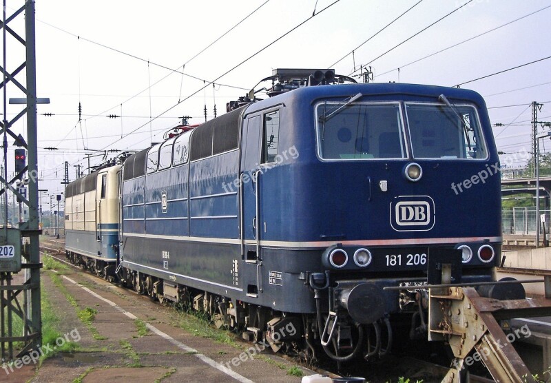 Lokraritäten Two-system Locomotive Karlsruhe Hbf Br181 Br 181