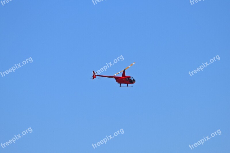 Tour Helicopter Red Helicopter Activity Fun Touring