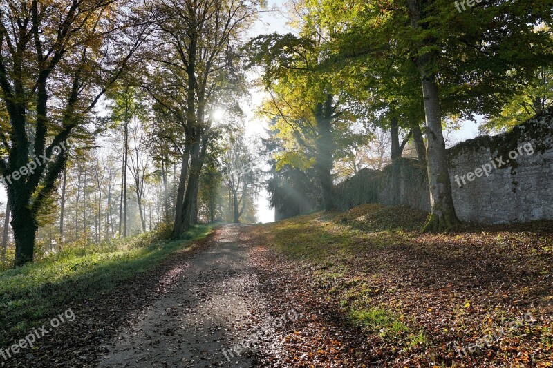 Autumn Hike Tuttlingen Honing Mountain Honing Castle