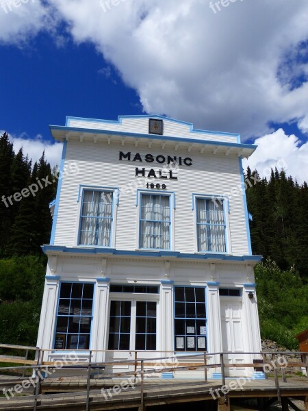 Barkerville Ghost Town Gold Mining Building Wooden