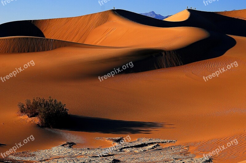 Death Valley Sand Nature National Park California