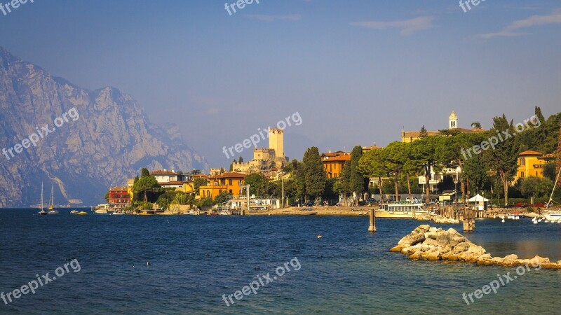 Castle Malcesine Garda Italy Vacations