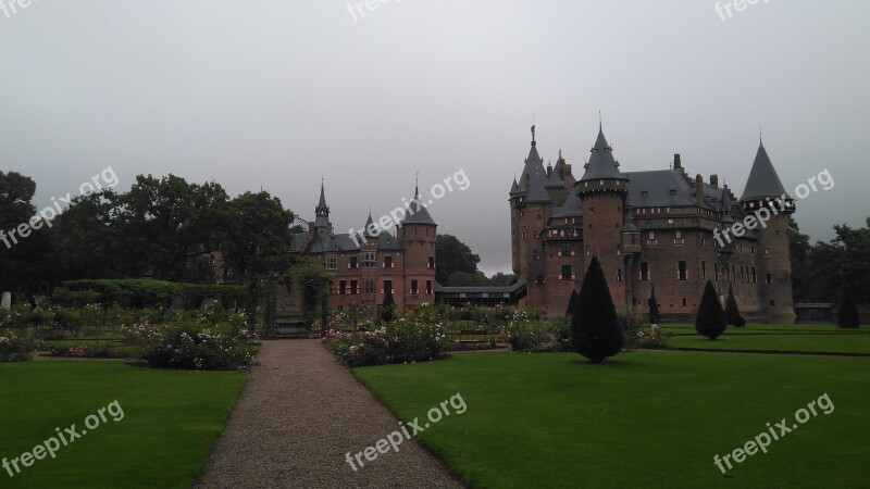 Castle De Haar Utrecht Holland Free Photos