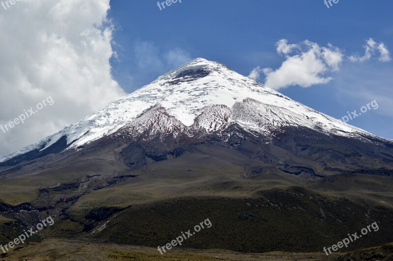 Cotopaxi Ecuador Volcano Nevado Cyclops