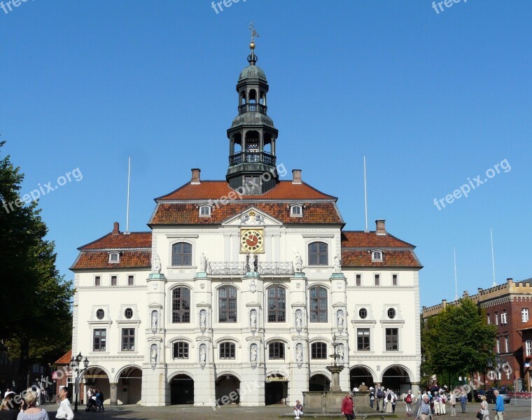 Lüneburg Town Hall Historic Old Town Free Photos