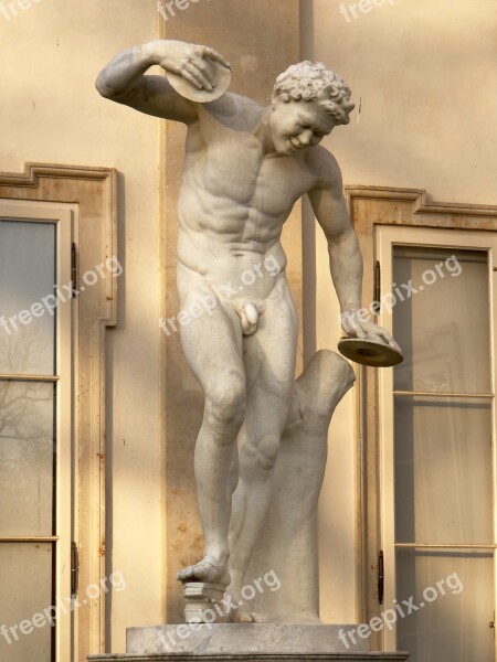 Dancing Satyr 1776 André Le Brun Marble Copy