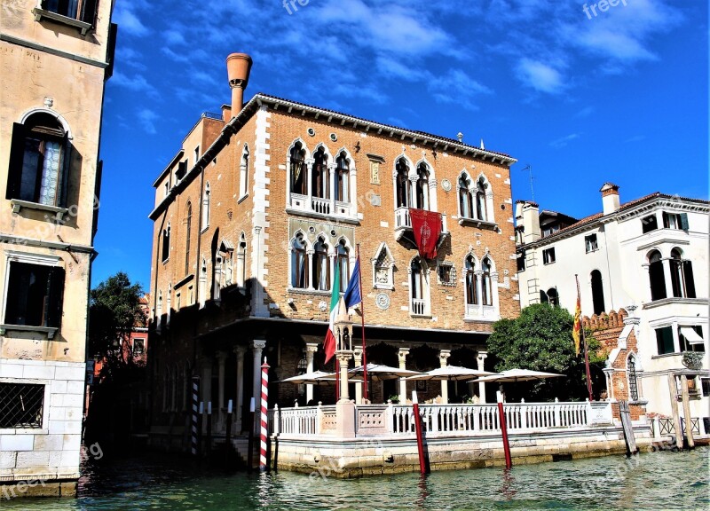 Venice Italy Palace Architecture Old House