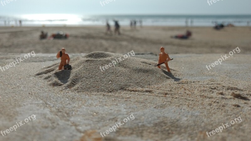 Miniature Figures Water Vacations H0 1 87