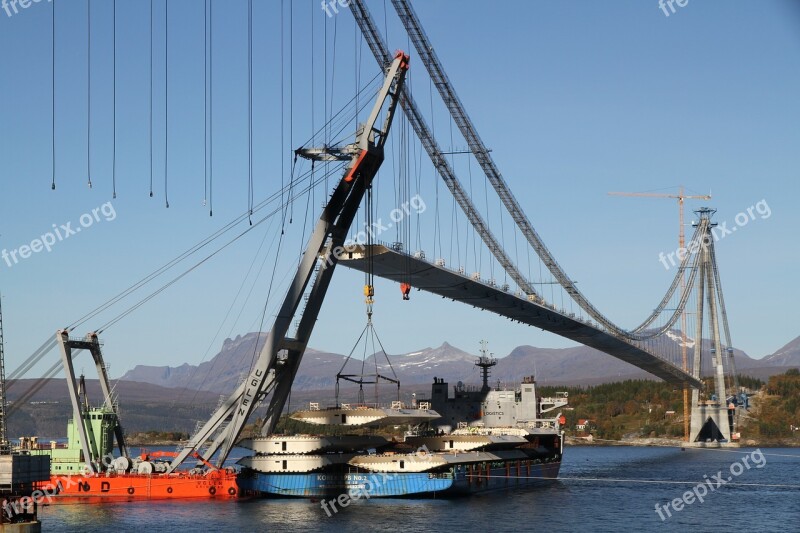 Bridge Narvik Cons Norway Ship