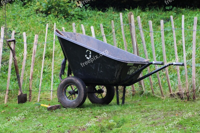 Wheel Barrow Gardening Garden Barrow Wheelbarrow